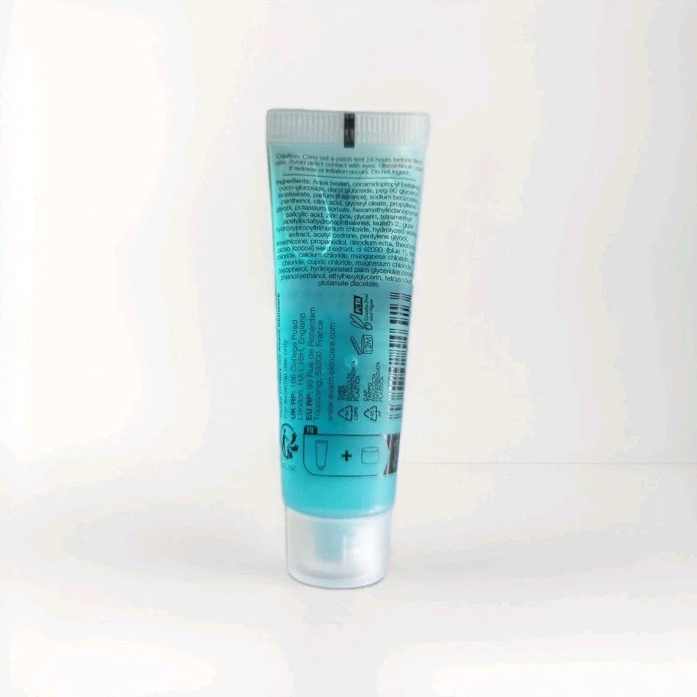 AVANT SKINCARE Blue Volcanic Stone Purifying & Antioxidising Cleansing Gel .34oz